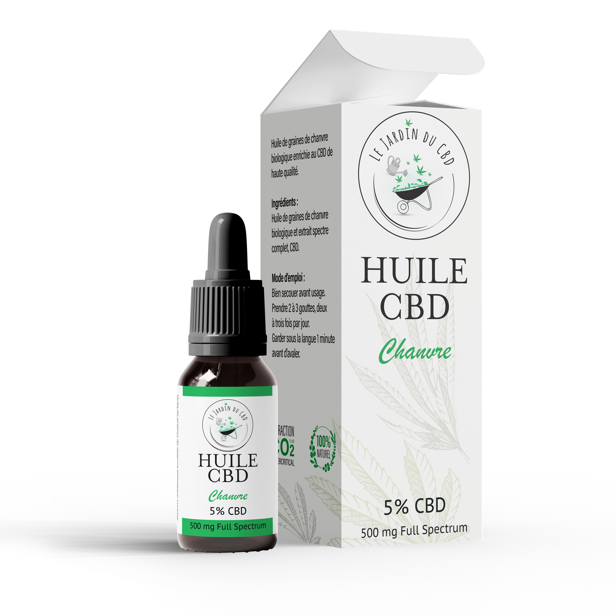 Huile CBD 05% Bio Chanvre