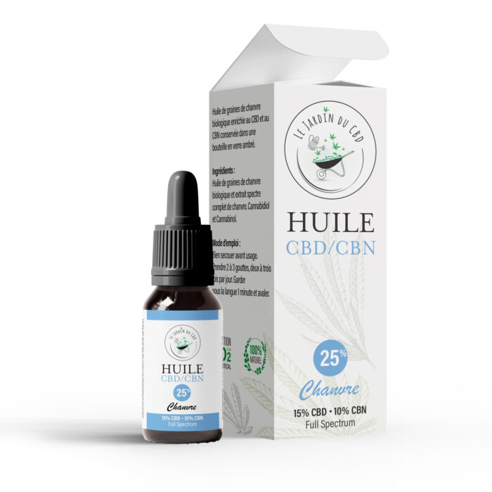 Huile de CBN 25% Bio Chanvre
