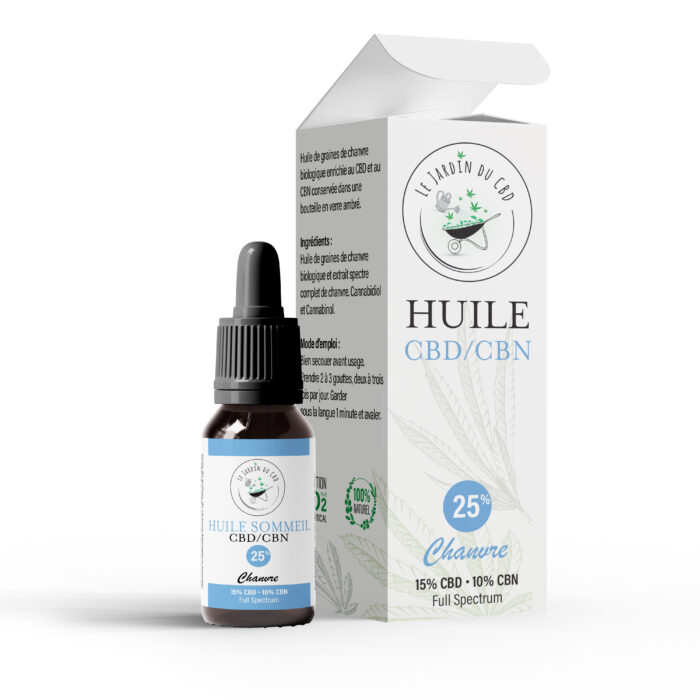 Huile de CBN 25% Bio Chanvre