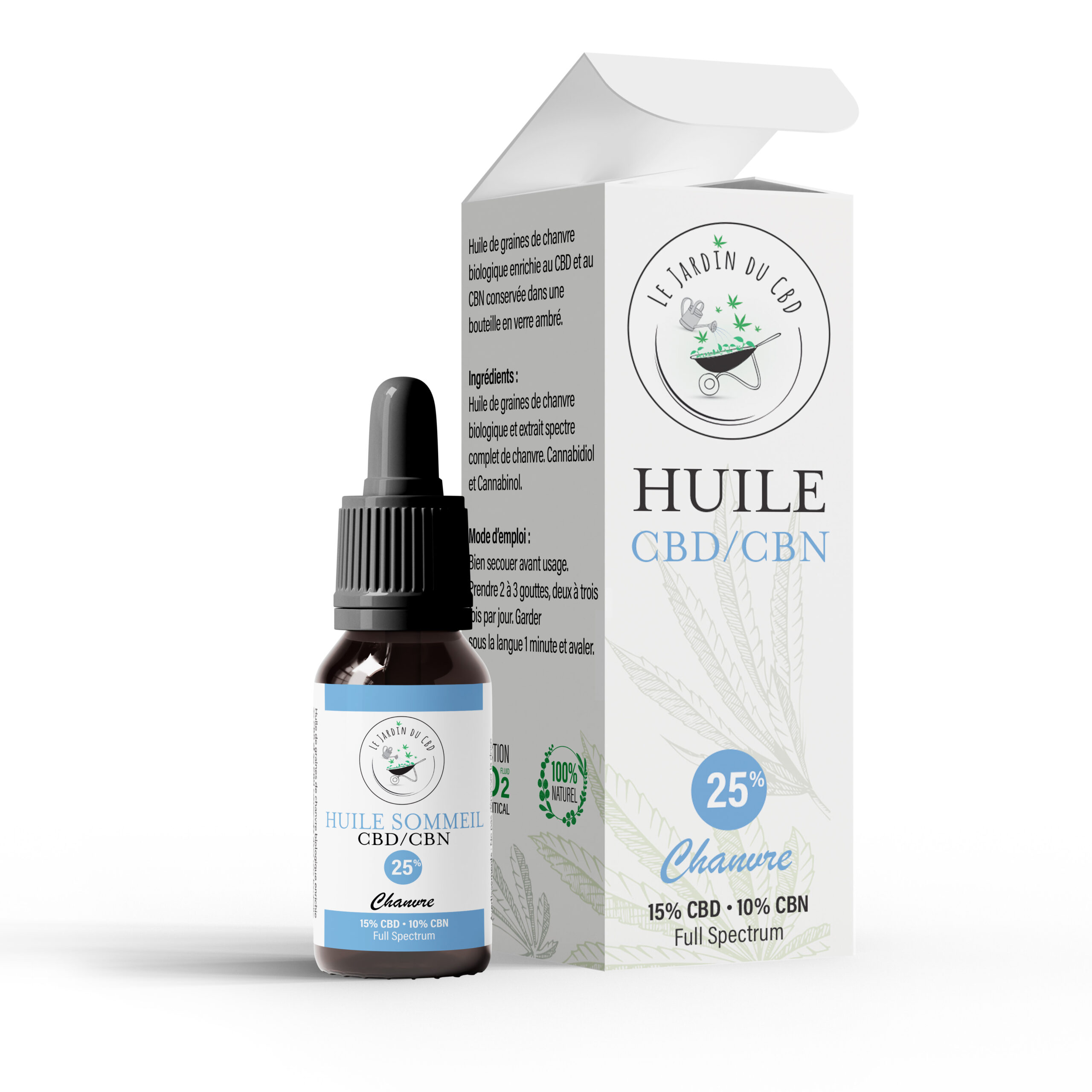 Huile de CBN 25% Bio Chanvre