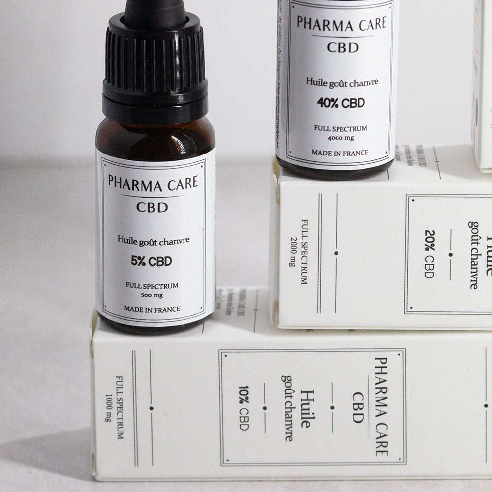 huile cbd 10% bio full spectrum flacon