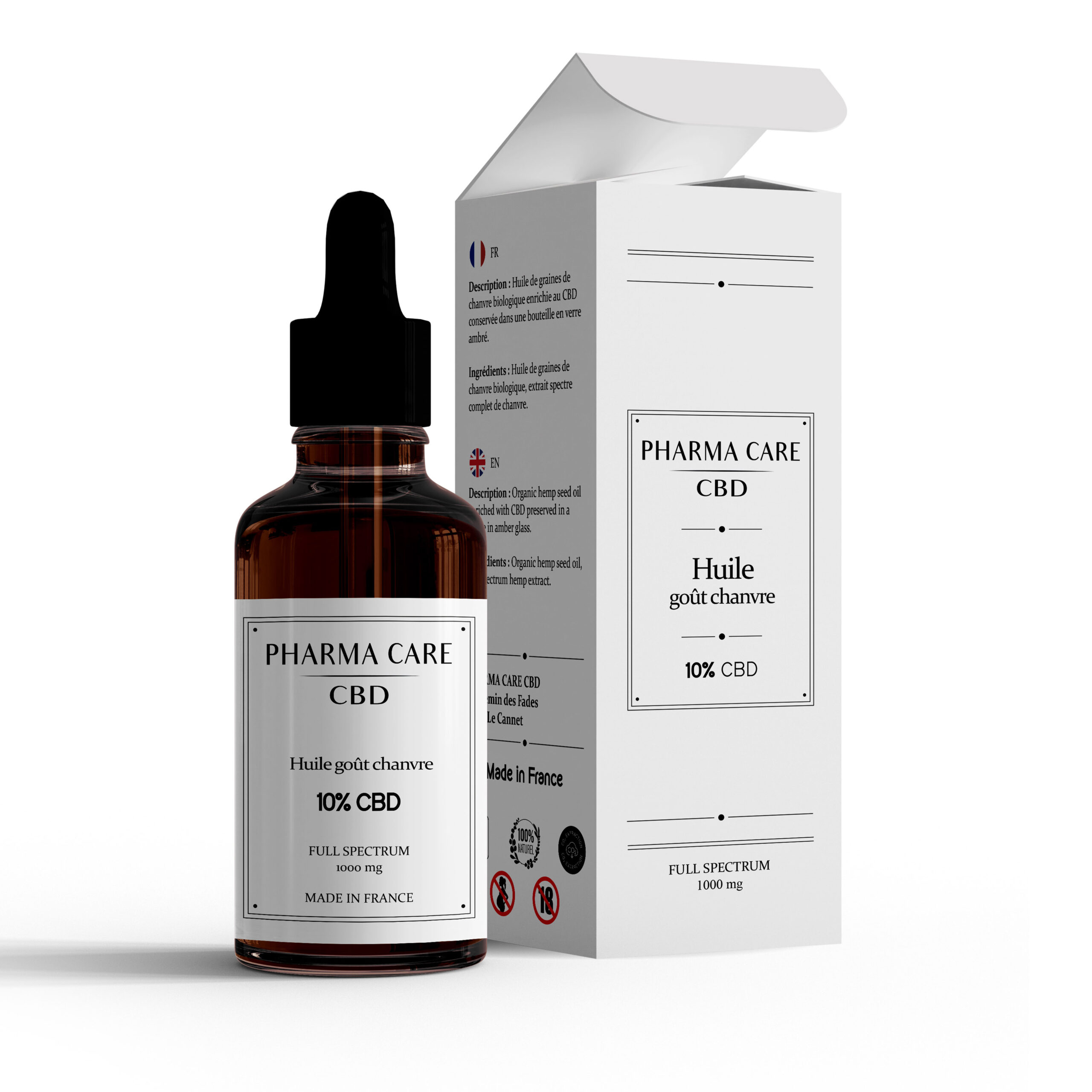 Huile CBD Relaxation 10% Bio Chanvre
